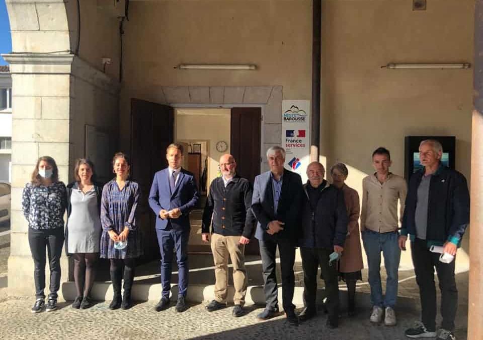 Visite à France Services Saint-Laurent-de-Neste