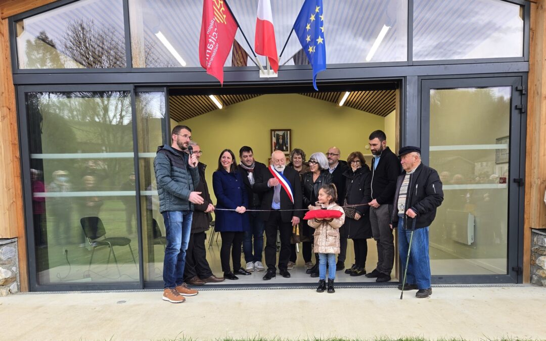 Inauguration de la Mairie de Nistos