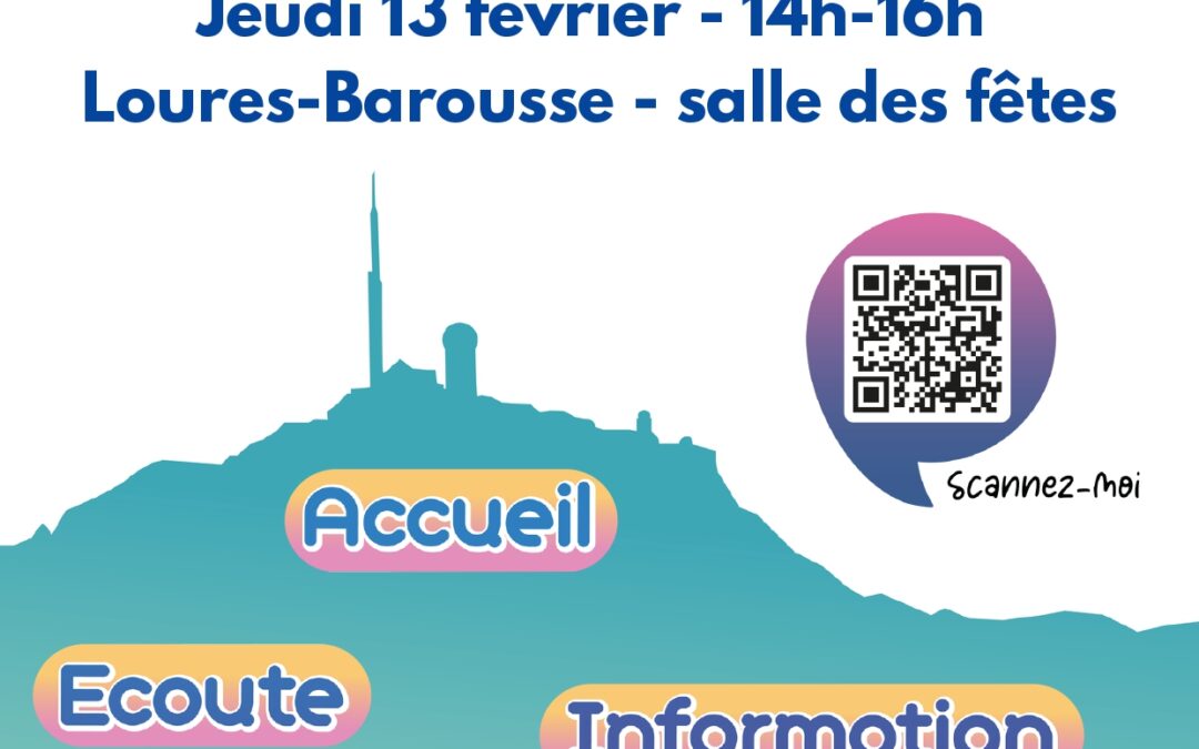 Écoute et prévention – Le Van’Ados pour la 1ère fois à Loures Barousse – Jeudi 13 février 2025