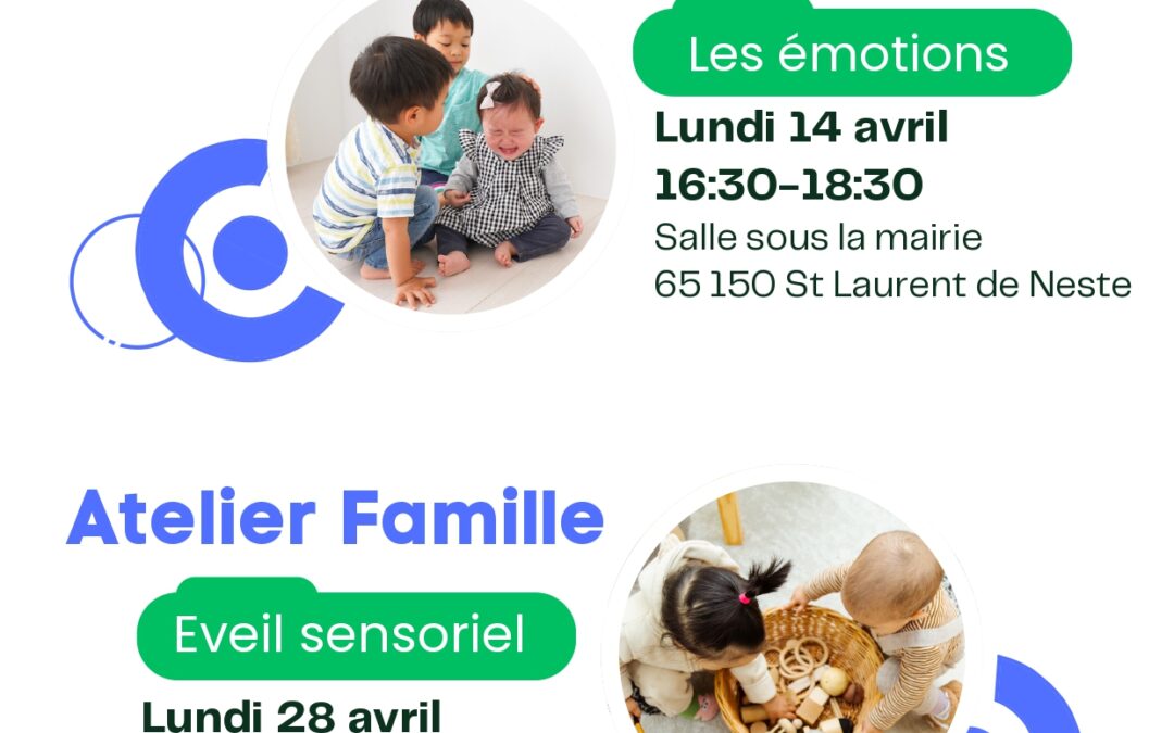 Ateliers parentalité gratuits – Avril 2025