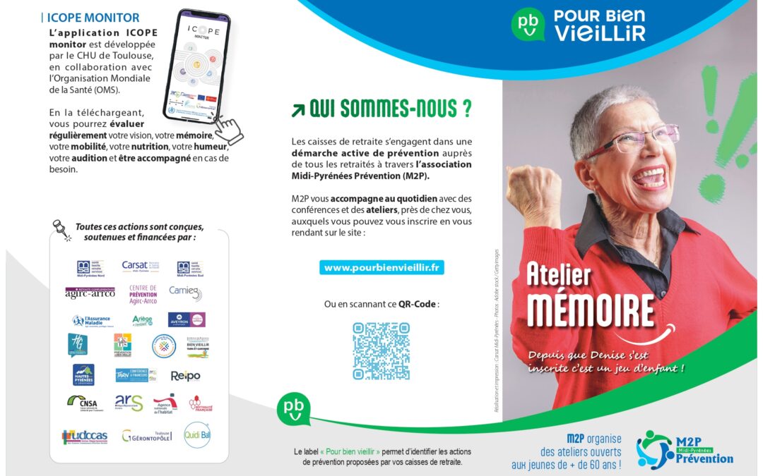 Ateliers Mémoire à Sarp – gratuits pour les plus de 60 ans