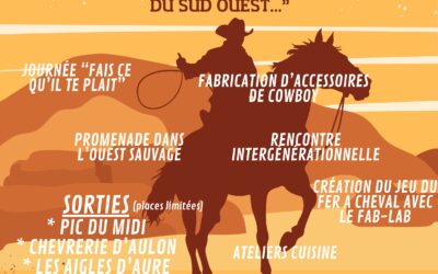 Programme des vacances de Printemps au centre de Loures Barousse
