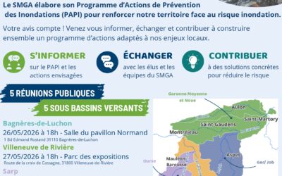 Réunion publique Inondations – Jeudi 28 Mai 2026 à 18h à Sarp