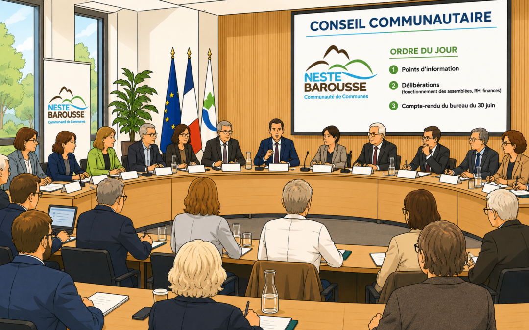 Conseil communautaire – Mardi 7 juillet à 18h30