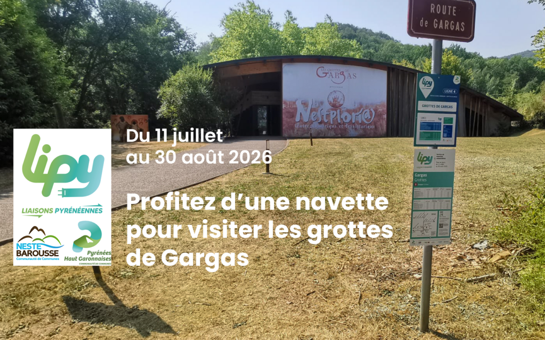 Visitez les grottes de gargas avec la navette estivale